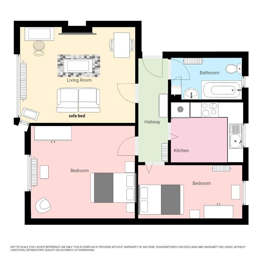 Great Spacious 2 Bedroom Flat Гендон Екстер'єр фото